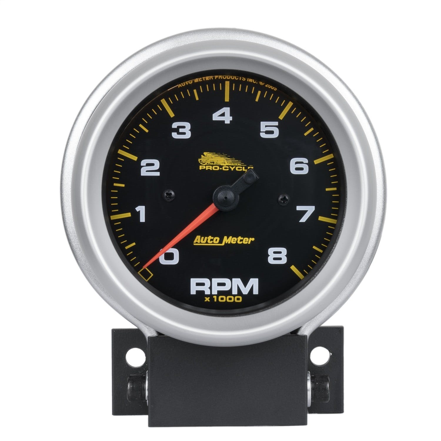 AutoMeter Products 19201 Tachometer Gauge, Back-Pro Cycle 3 3/4, 8K RPM, 2 and 4 Cylinder