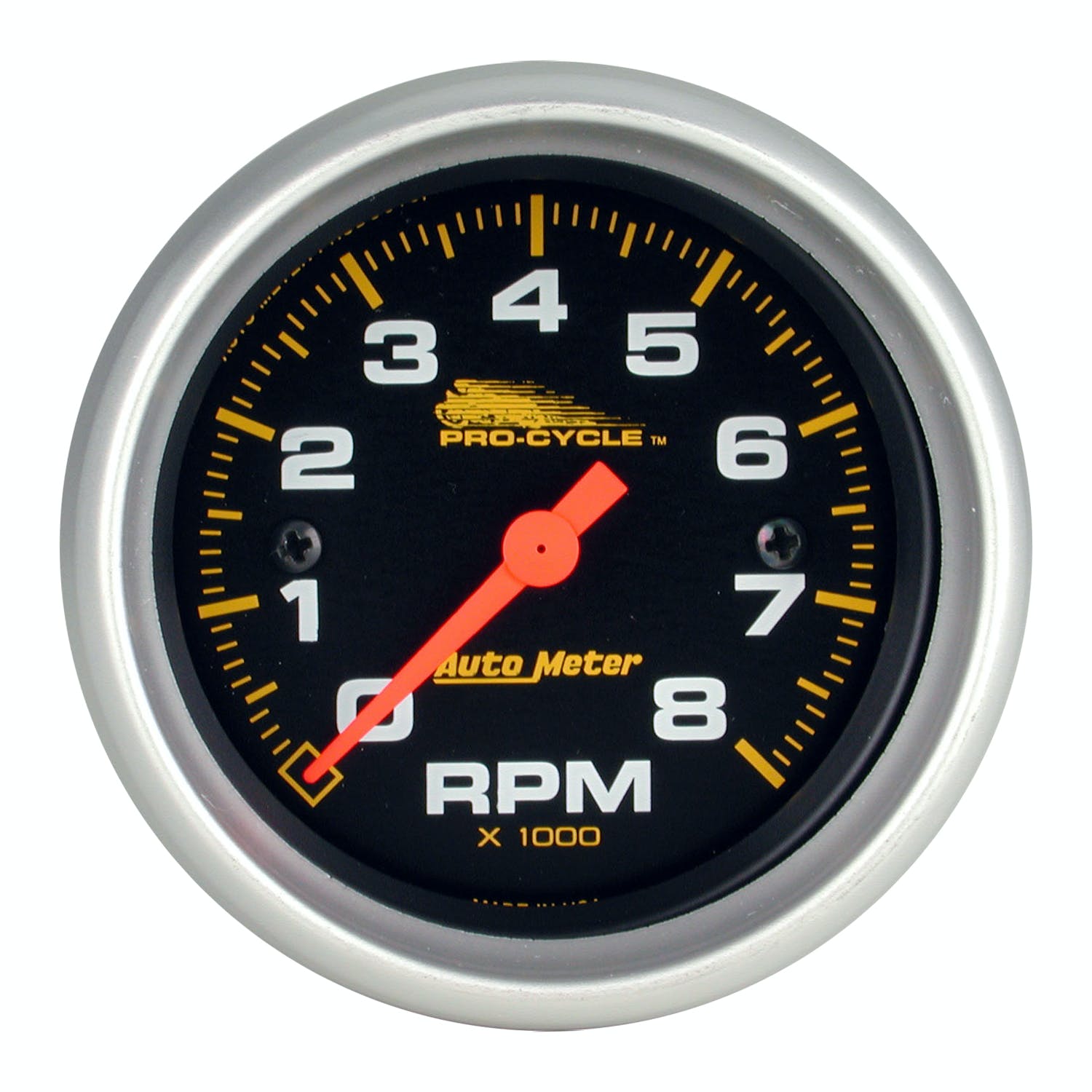 AutoMeter Products 19324 Tachometer Gauge, Black-Pro Cycle 2 5/8, 8K RPM, 2and4 Cylinder
