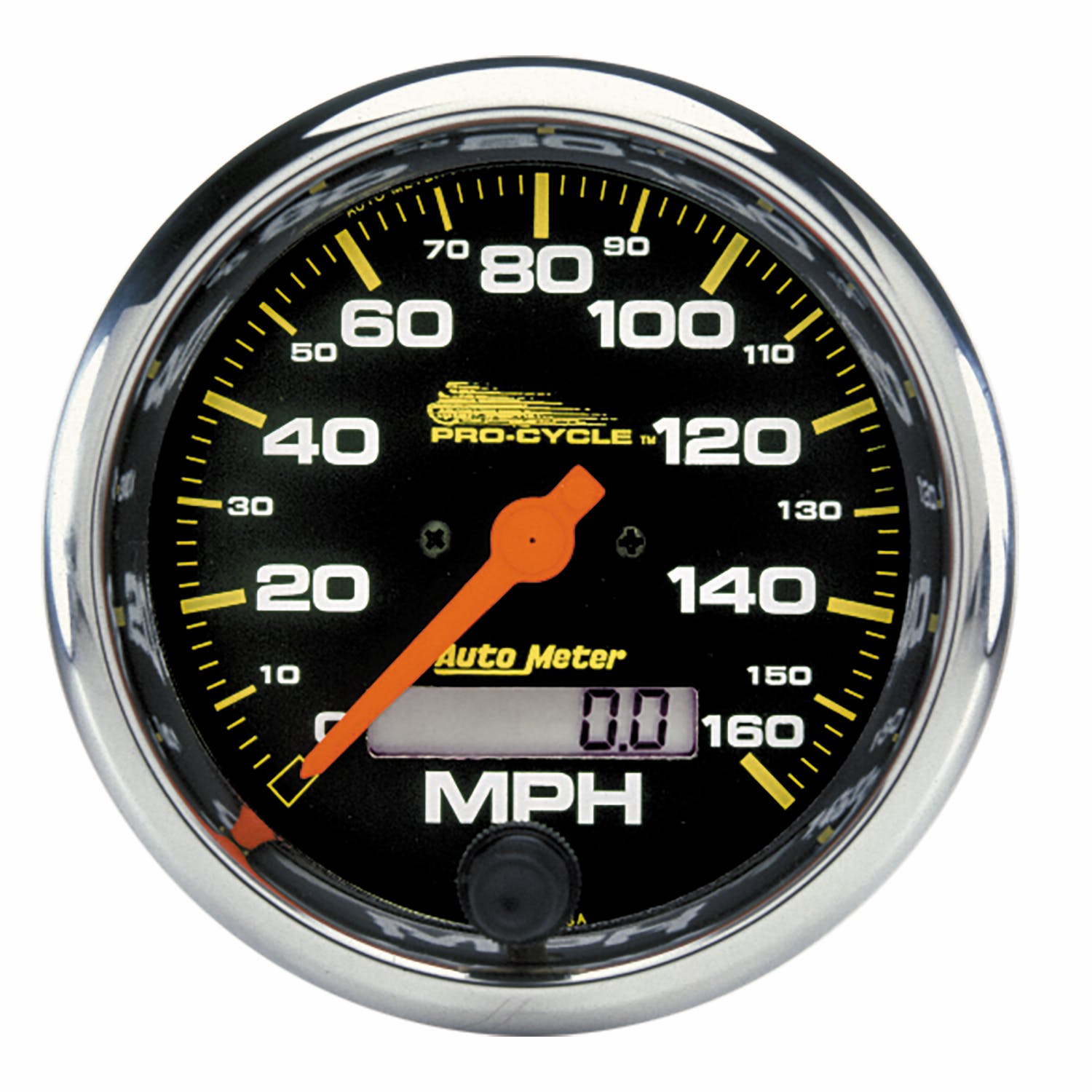 AutoMeter Products 19354 Speedometer Gauge, Electric Black-Pro Cycle 3 3/4, 160 MPH