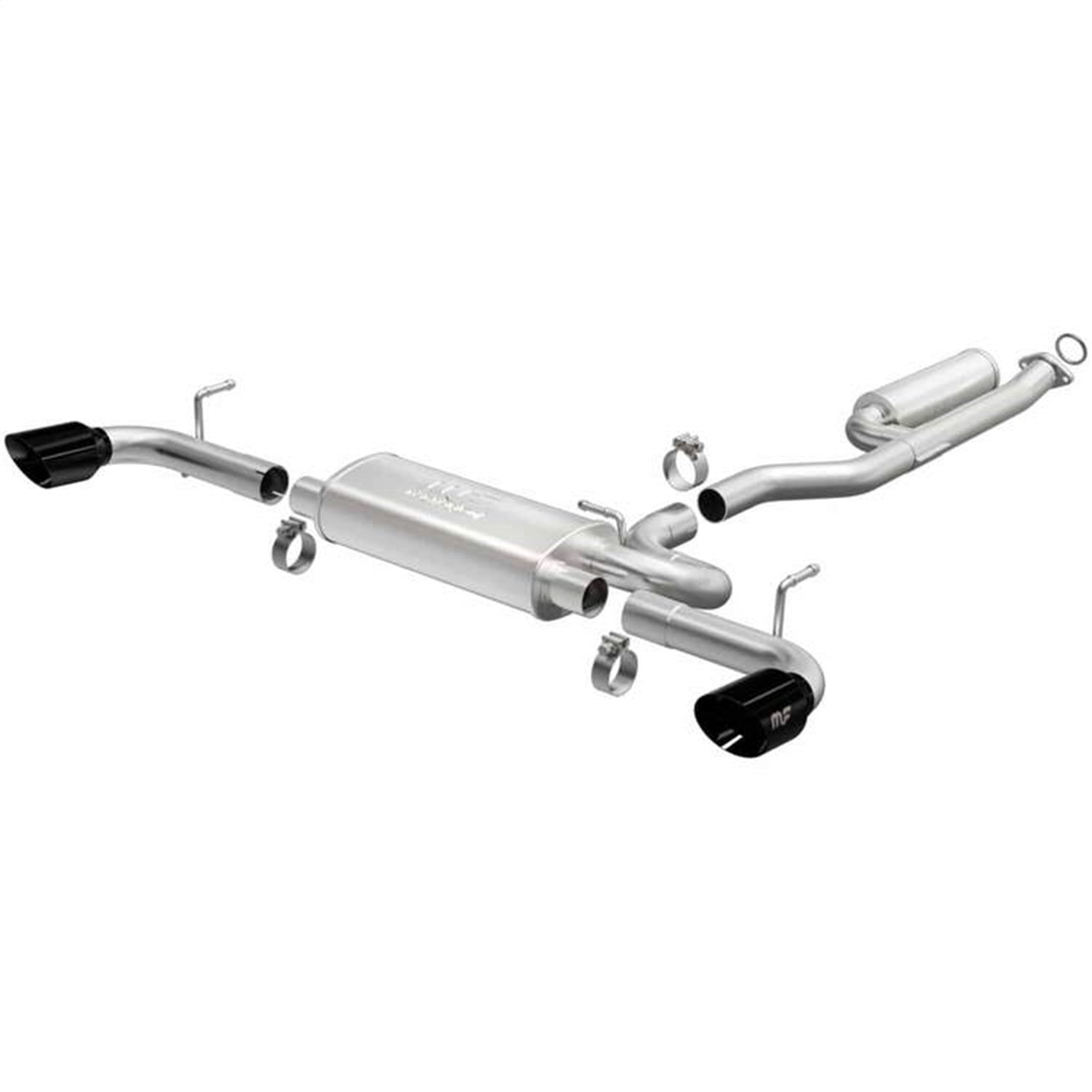 MagnaFlow Exhaust Products 19500 Street Series Black Chrome Cat-Back System