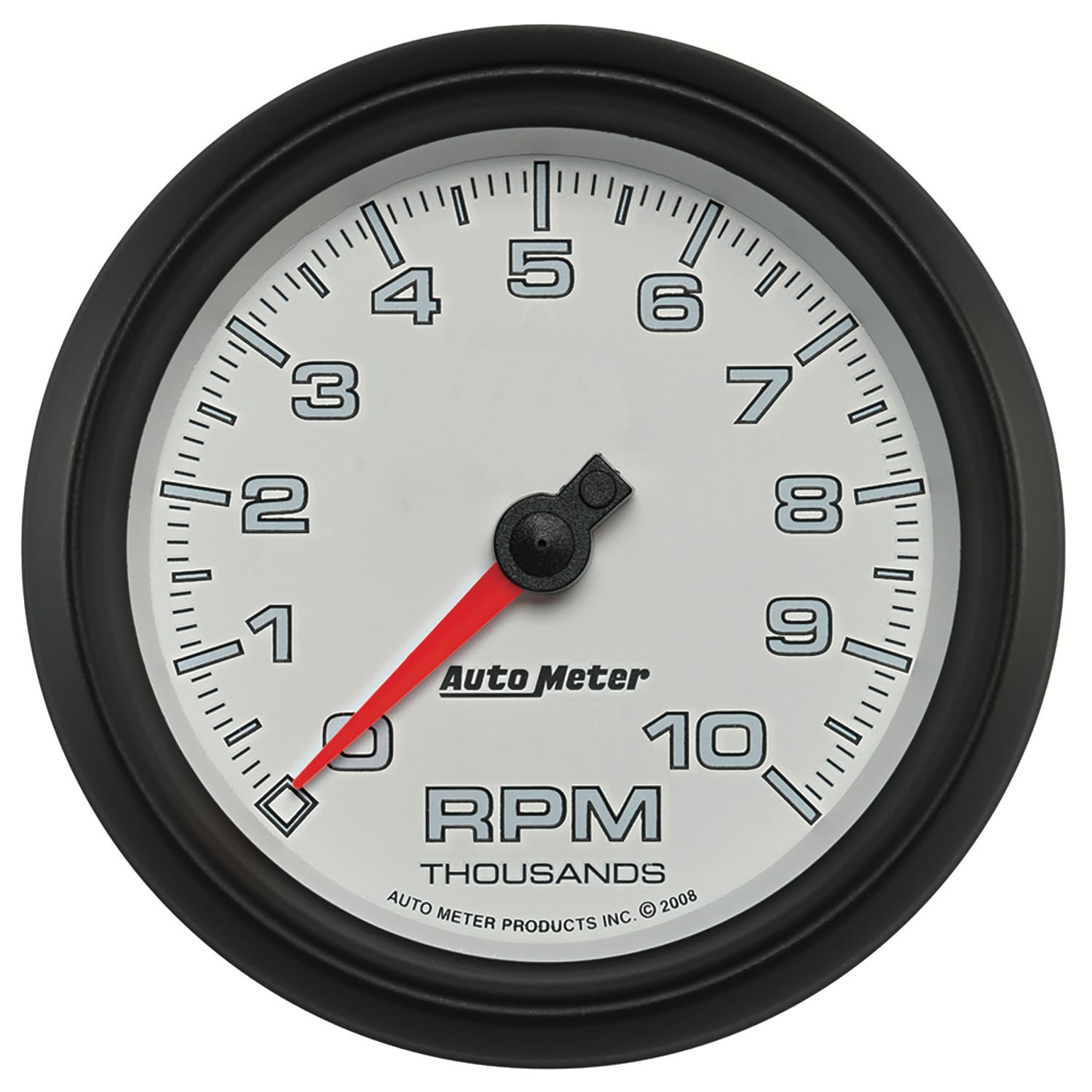 AutoMeter Products 19598 Tachometer Gauge, White-Pro Cycle 3 3/8, 10,000 RPM