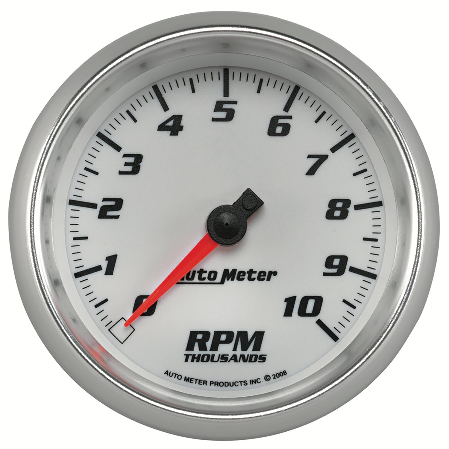 AutoMeter Products 19798 Tachometer Gauge, White-Pro Cycle 3 3/8, 10,000 RPM
