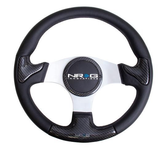 NRG Innovations Carbon Fiber Steering Wheel ST-014CFSL