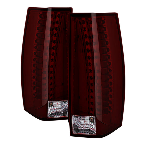 XTUNE POWER 9030505 Cadillac Escalade 07 14 (excluding Premium Models) OE Style Tail Lights Red Smoked