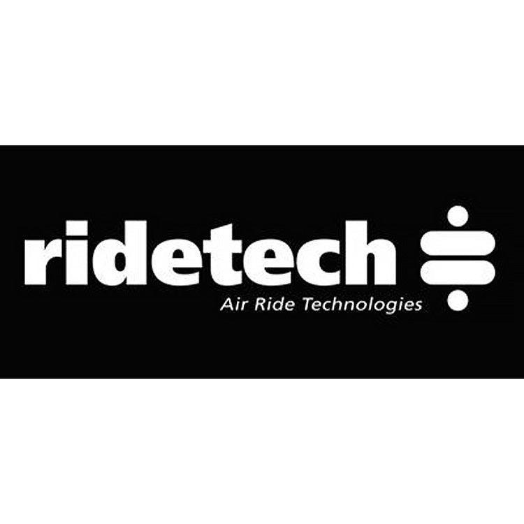 Ridetech Banner, White w/ Red and Black Ridetech. 3ft x 8ft. 82009002