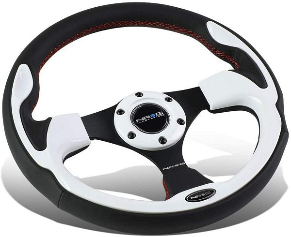 NRG Innovations Reinforced Steering Wheel RST-001WT