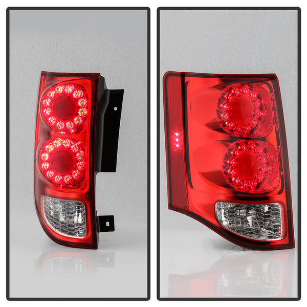 XTUNE POWER 9046308 Dodge Grand Caravan 2011 2020 Driver Side LED Tail Lights Signal LED ; Reverse 3157(Not Included) OEM Left