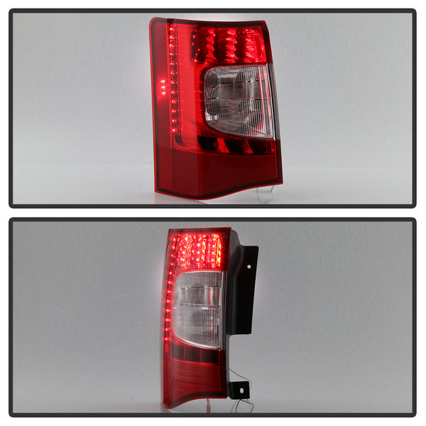 XTUNE POWER 9037672 Chrysler Town and Country 11 15 (Will Not fit models with Standard Bulbs ) Driver Side LED Tail Lights OEM Left