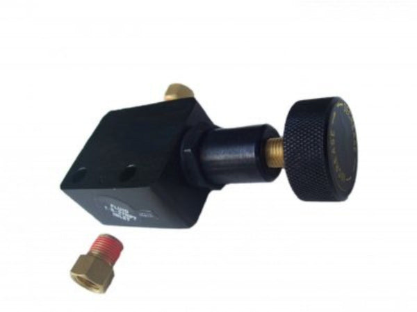 LEED Brakes 1E105 9 in Power Booster ,1-1/8in Bore,Adjustable valve (Zinc)