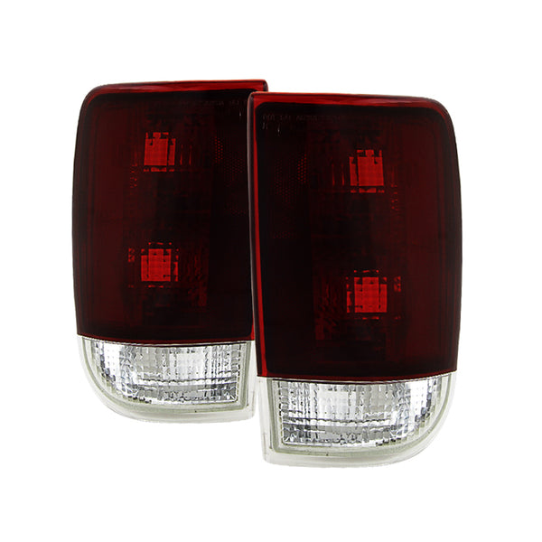 XTUNE POWER 9030529 Chevy Blazer 95 05 OE Style Tail Lights Red Smoked