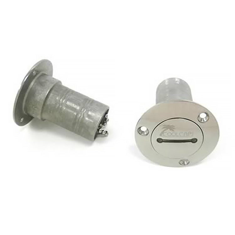 Ridetech CoolCap gas cap, stainless steel with 1.5" neck. 84000000
