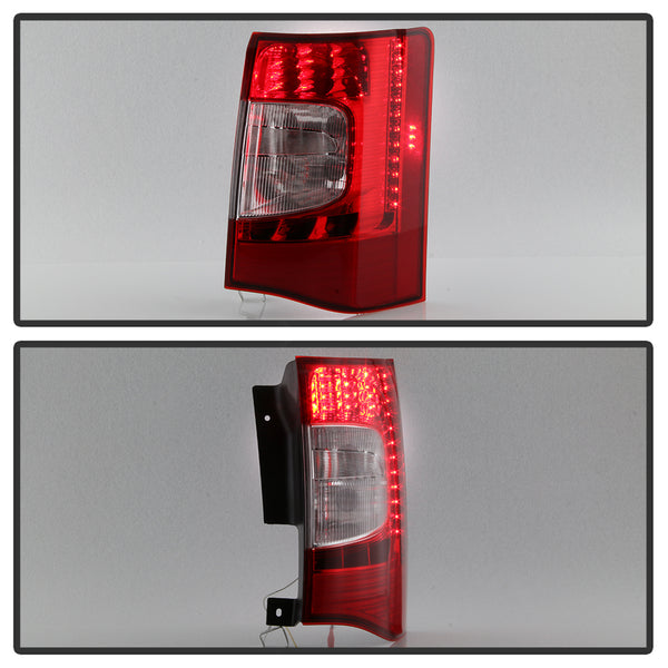 XTUNE POWER 9037689 Chrysler Town and Country 11 15 (Will Not fit models with Standard Bulbs ) Passenger Side LED Tail Lights OEM Right
