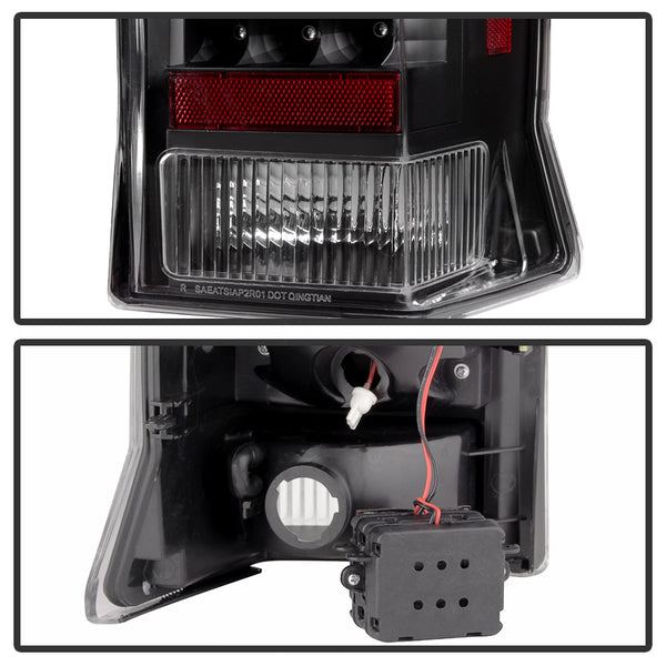 XTUNE POWER 9028113 Cadillac Escalade 02 06 ( Does Not Fit EXT Models ) LED Tail Light Black