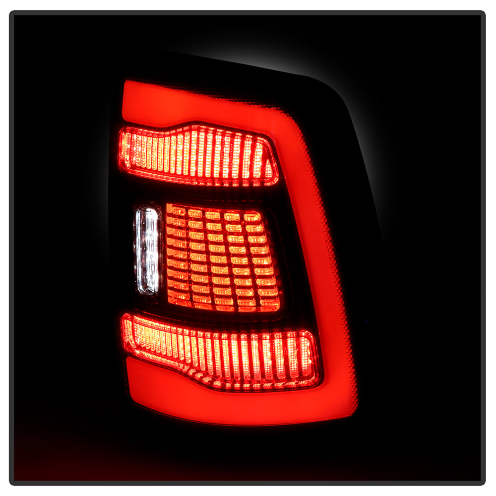 XTUNE POWER 9951992 Dodge Ram 1500 09 18 Ram 2500 3500 10 19 LED Tail Lights Incandescent Model only ( Not Compatible With LED Model ) Black Smoke Lens