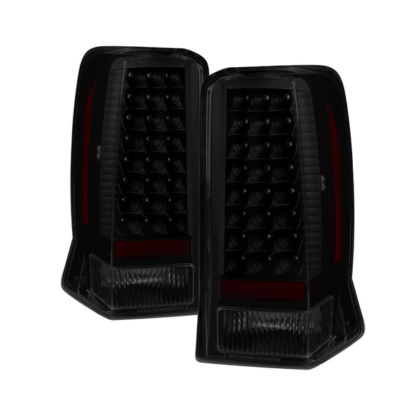 XTUNE POWER 9028137 Cadillac Escalade 02 06 ( Does Not Fit EXT Models ) LED Tail Light Black Smoked