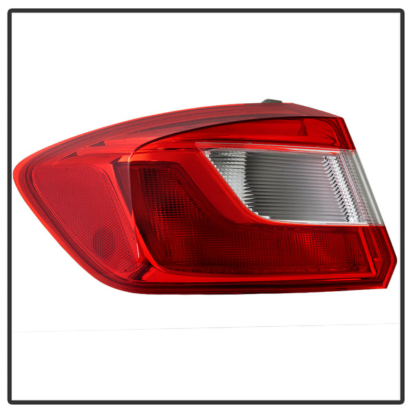 XTUNE POWER 9942358 Chevy Cruze 16 19 OE Tail Light Reverse 12V16W(Included) OEM Outer Left