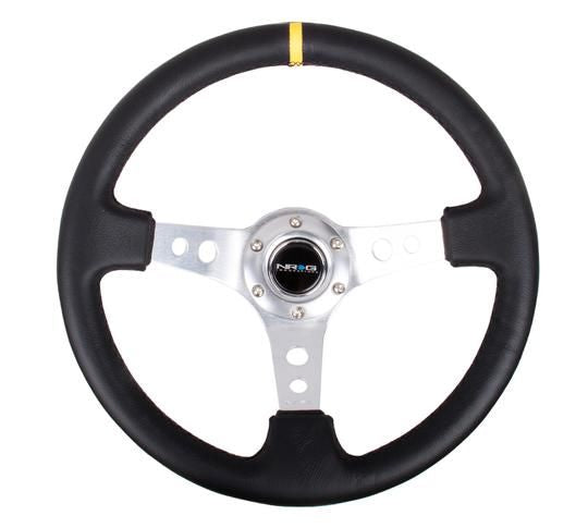 NRG Innovations Reinforced Steering Wheel RST-006SL-Y