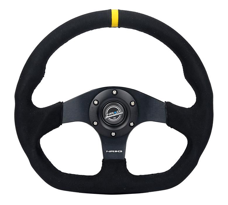 NRG Innovations Reinforced Steering Wheel RST-024MB-SA-Y
