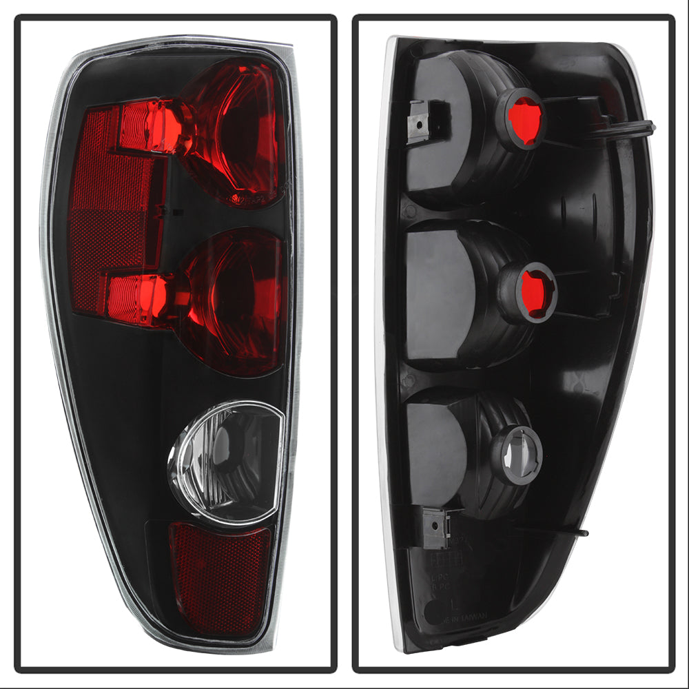 XTUNE POWER 9036354 Chevy Colorado 04 12 GMC Canyon 04 12 Euro Style Tail Lights Black