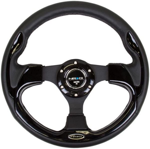 NRG Innovations Reinforced Steering Wheel RST-001BK