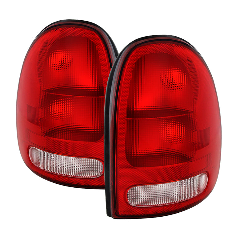 XTUNE POWER 9030932 Dodge Caravan 96 00 Chrysler Town and Country 96 00 Dodge Grand Caravan 96 00 Dodge Durango 98 03 Plymouth Grand Voyager 96 00 Tail Lights OEM