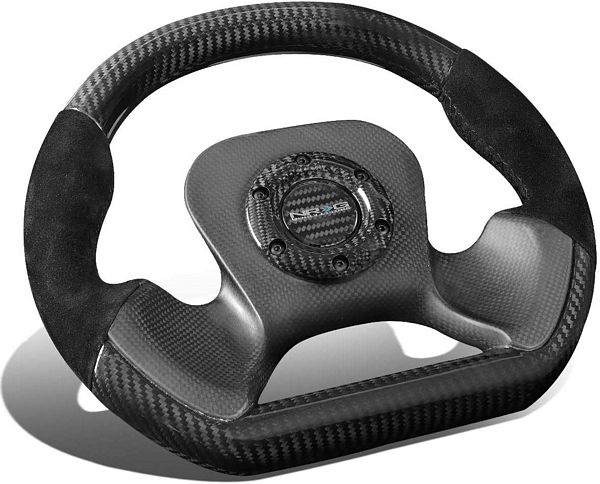 NRG Innovations Carbon Fiber Steering Wheel ST-X10CF-S
