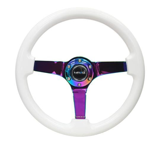 NRG Innovations Reinforced Steering Wheel RST-036WT-MC