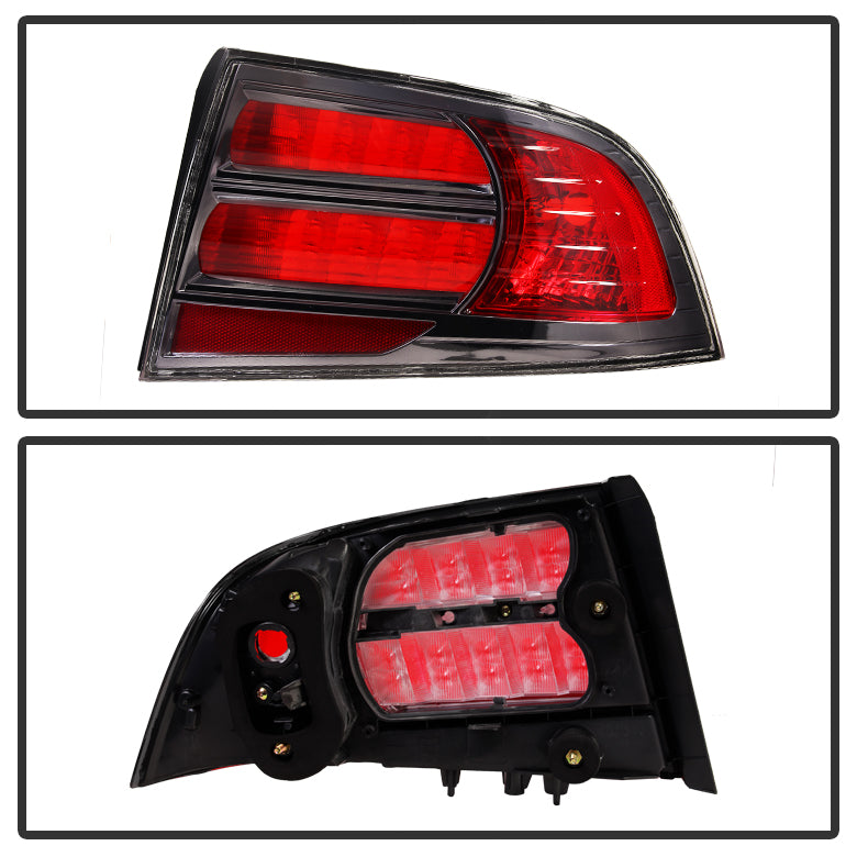 XTUNE POWER 9030871 Acura TL 07 08 Type S ( fit 04 06 Model ) Passenger Side Tail Lights OEM Right