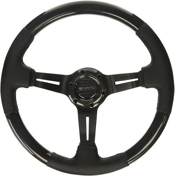 NRG Innovations Carbon Fiber Steering Wheel ST-010CFBS
