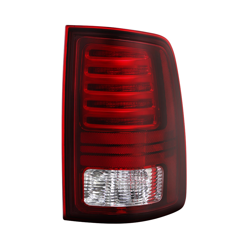 XTUNE POWER 9951268 Dodge Ram 1500 to 3500 Sport 13 18 LED Dark Red Lens Tail lIght Reverse T20(Included) OE Right