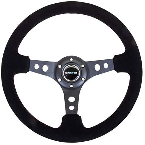 NRG Innovations Reinforced Steering Wheel RST-006S-OR