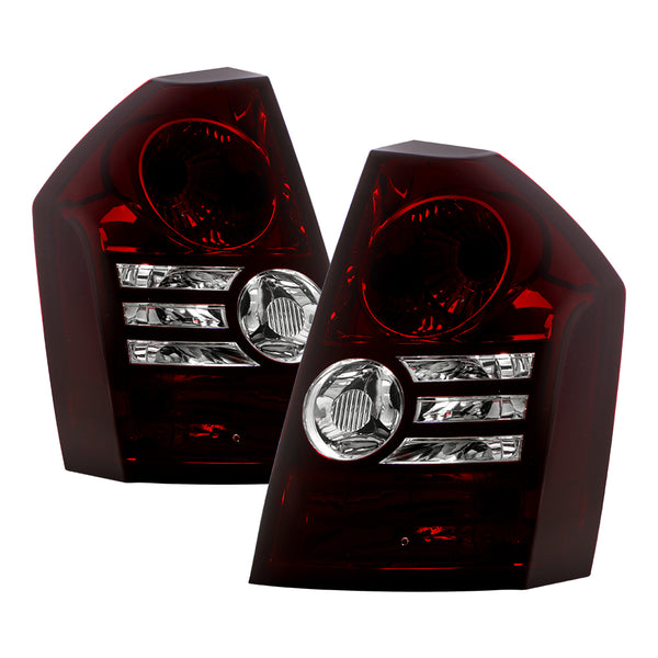 XTUNE POWER 9033834 Chrysler 300 2008 2010 ( Fit Base and Touring Models only and models with 2.7L or 3.5L Engines only ) OEM Style Tail Lights Signal 3457NA(Included) ; Parking 3157(Included) ; Reverse 3157(Included) ; Brake 3157(Included) Red Smoked