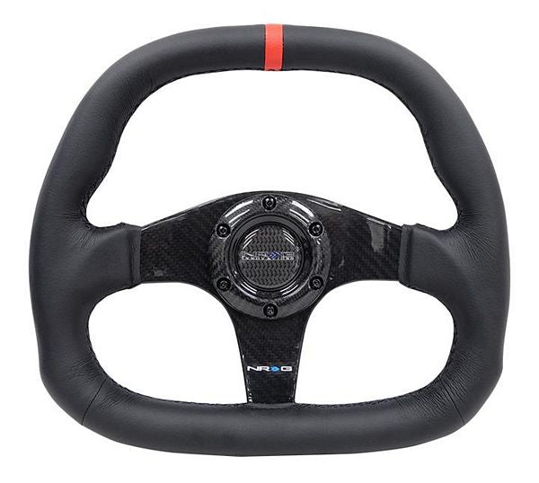 NRG Innovations Carbon Fiber Steering Wheel ST-019CF-R