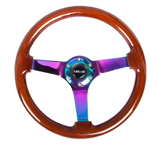 NRG Innovations Reinforced Steering Wheel RST-036BR-MC