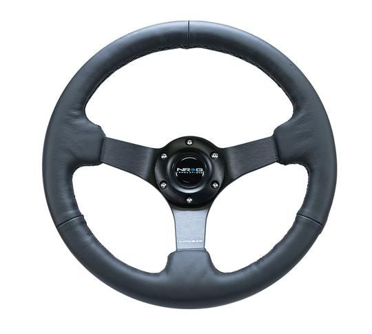 NRG Innovations Reinforced Steering Wheel RST-033BK-R