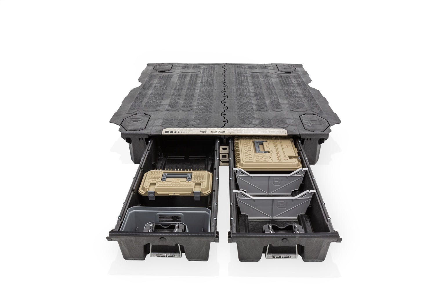 DECKED DF3 75.25 Two Drawer Storage System for A Full Size Pick Up Truck
