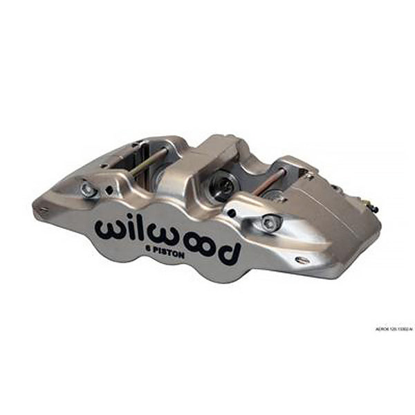 Wilwood Brakes CALIPER,AERO6,ST,1.75/1.38/1.38,.80 THK 120-13302-N