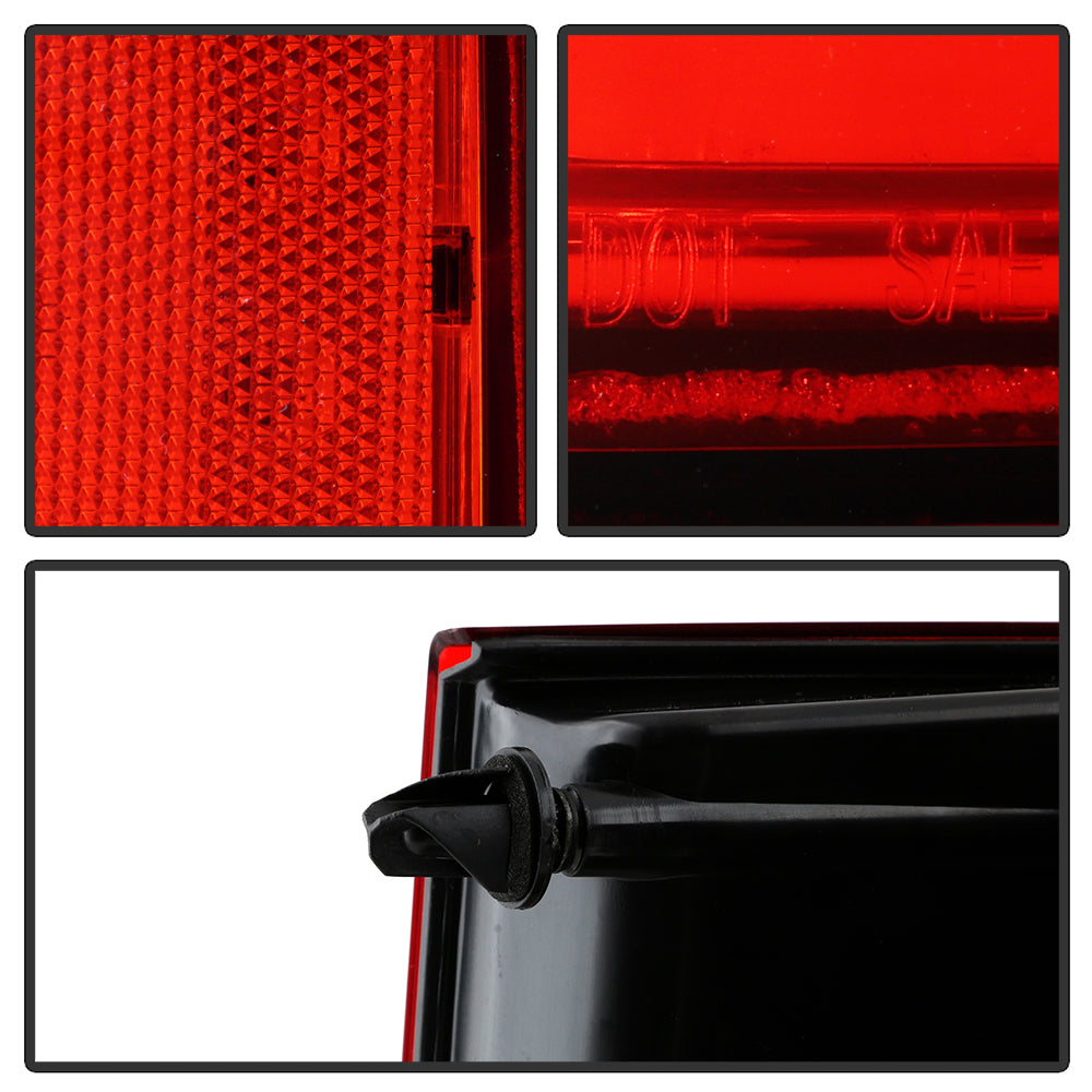 XTUNE POWER 9050879 Cadillac Escalade 07 14 (excluding Premium Models) OEM Tail Lights Reverse 7440(Not Included) Set