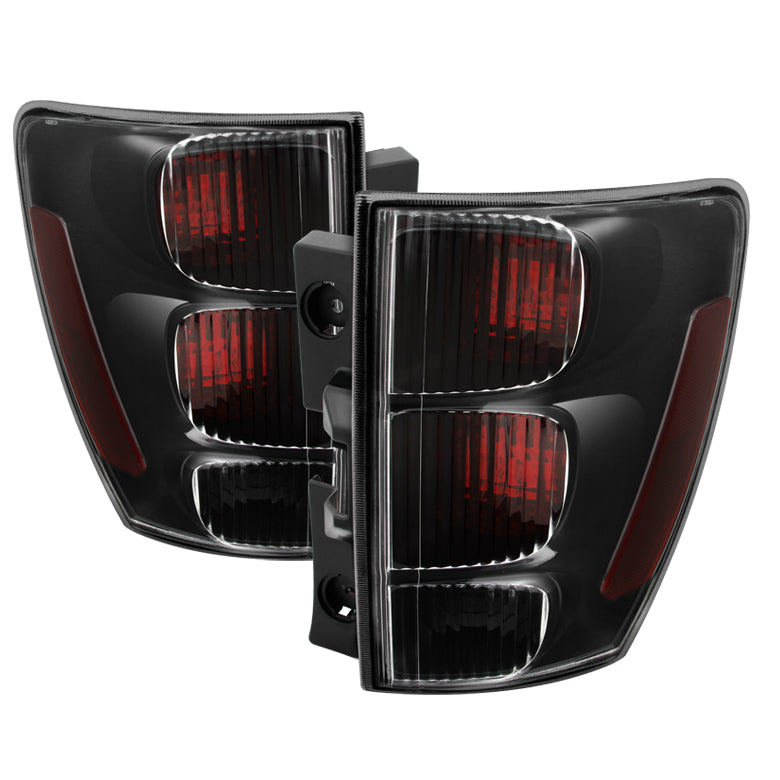 XTUNE POWER 9031885 Chevy Equinox 05 09 OEM Style Tail Lights Black