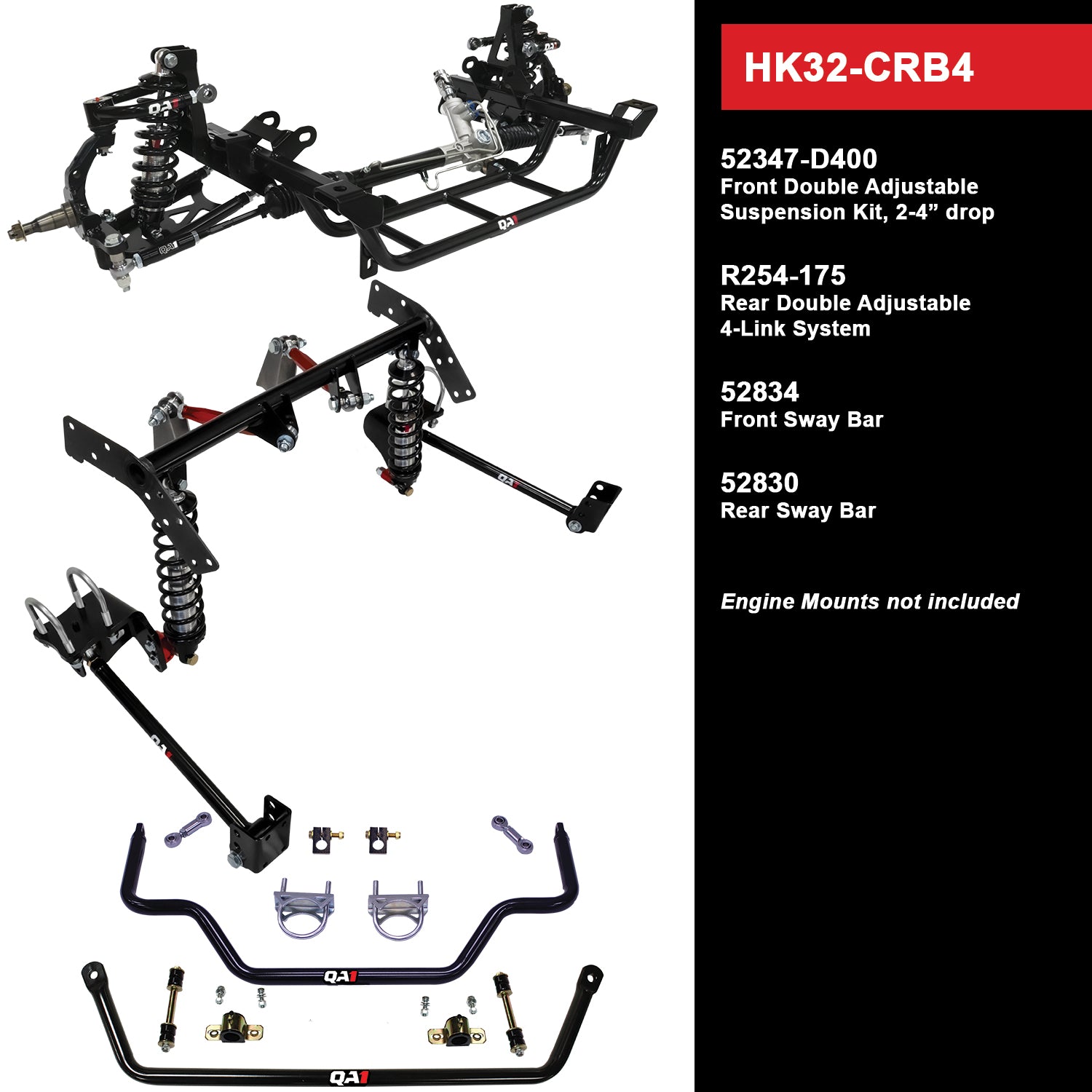 QA1 Handling Kit HK32-CRB4