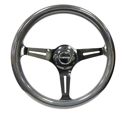 NRG Innovations Steering Wheels Wood Grain ST-015BC-CN