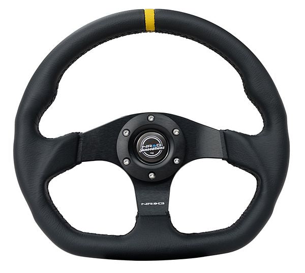 NRG Innovations Reinforced Steering Wheel RST-024MB-R-Y