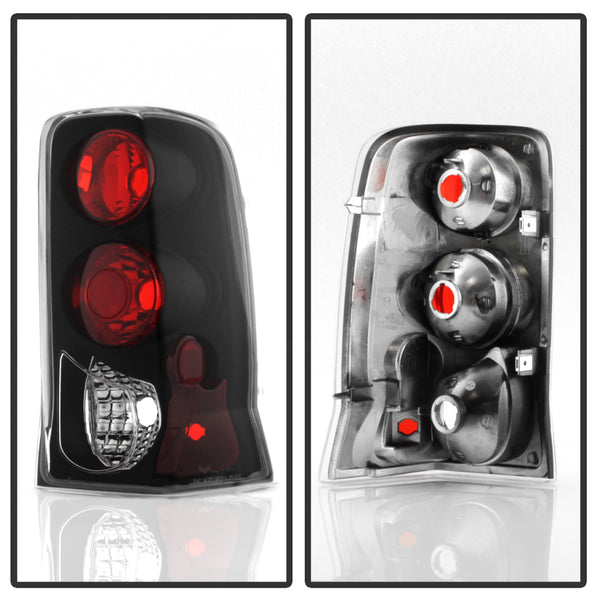 XTUNE POWER 9036859 Cadillac Escalade SUV ( Not EXT ) 02 06 Euro Style Tail Lights Black