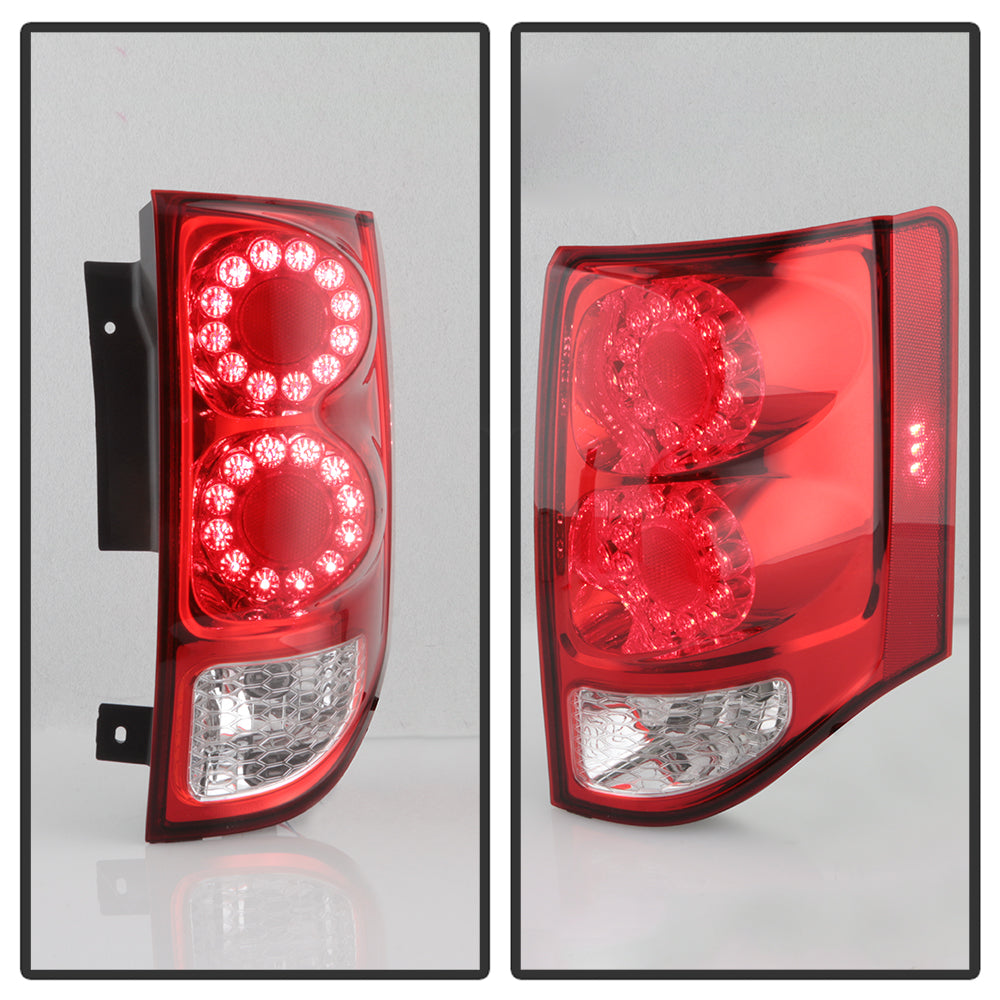 XTUNE POWER 9049477 Dodge Grand Caravan 2011 2020 OEM Style LED Tail Lights Signal LED ; Reverse 3157(Not Included) OEM