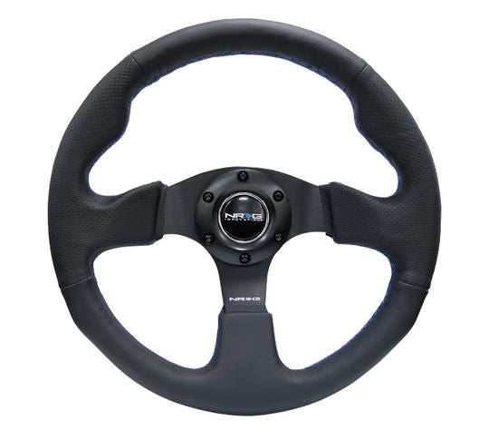 NRG Innovations Reinforced Steering Wheel RST-012R-BL
