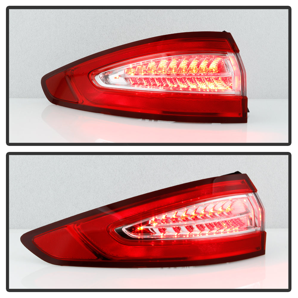XTUNE POWER 9947063 Ford Fusion 13 16 (Fit Titanium only) Tail light OE Outer Left