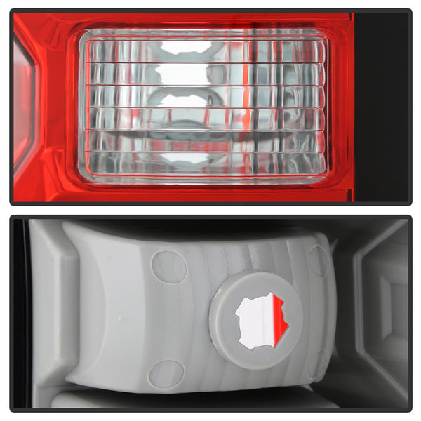 XTUNE POWER 9047480 Driver Side Tail Lights (Come With Socket and Wiring ) Signal 7444LL(Not Included) ; Reverse W16W(Not Inculded) ; Brake 7444LL(Not Included) OEM Left