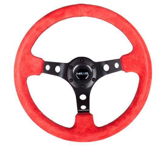 NRG Innovations Reinforced Steering Wheel RST-006S-RR