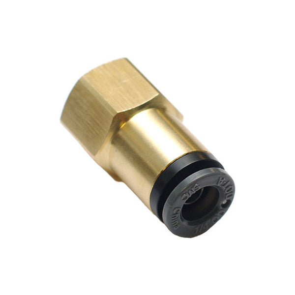 Ridetech Airline Fitting, Straight. 1/4" Female NPT to 1/4" Airline. 31954101