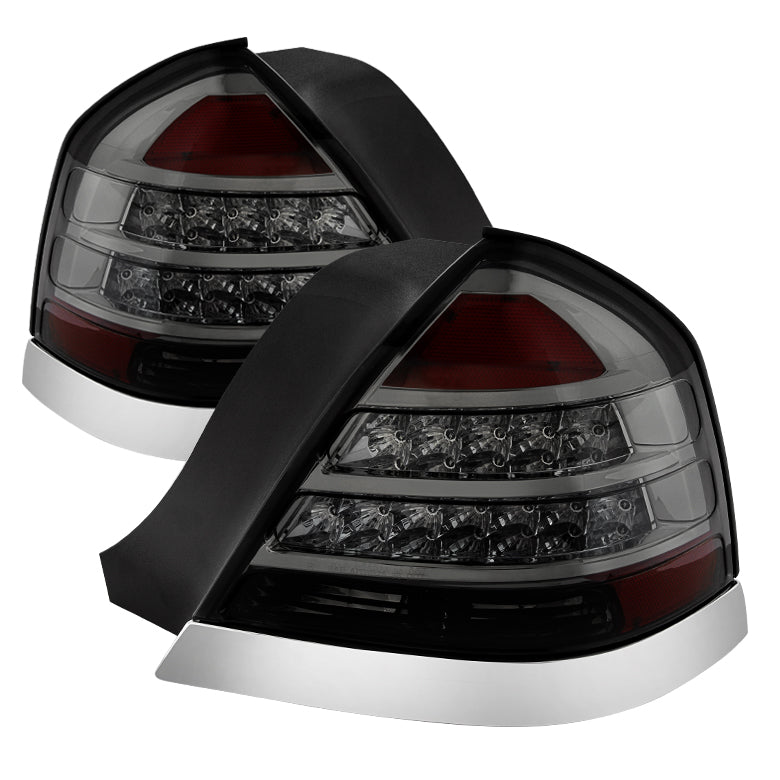 XTUNE POWER 9027628 Crown Victoria 98 11 LED Tail Lights Smoke